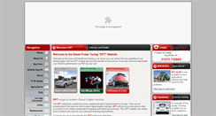 Desktop Screenshot of dieselandpetroltuning.co.uk